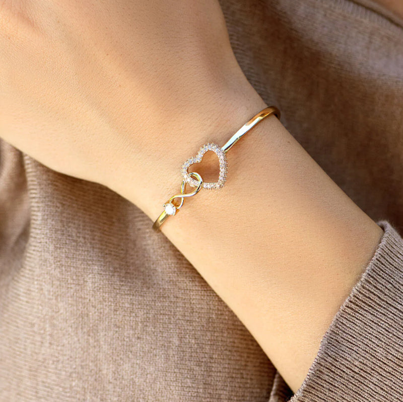 Open Heart Bracelet