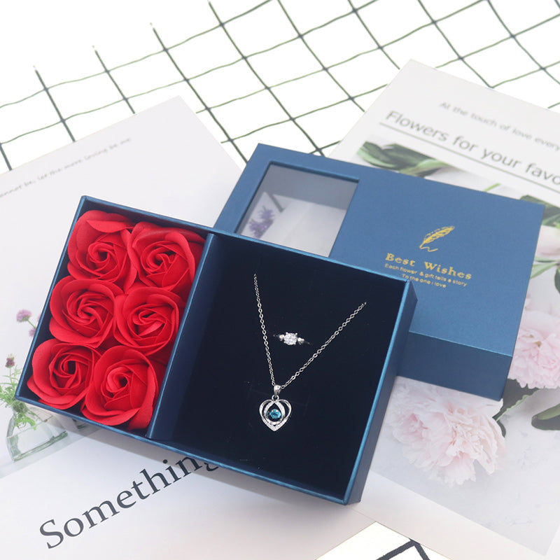 Six Roses Gift Box