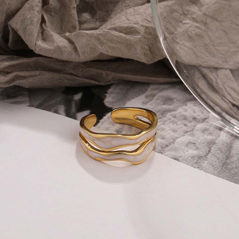 Geometric Enamel Ring