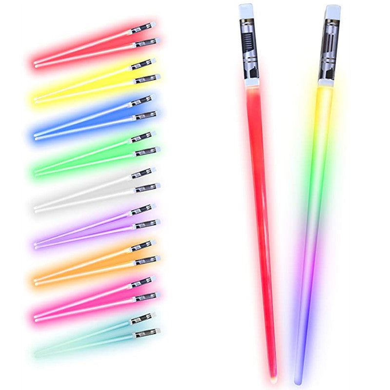 9-Color LED Light-Up Chopsticks
