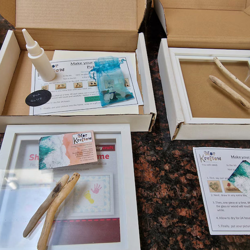 Create Your Own Sea Glass Picture Craft Kit