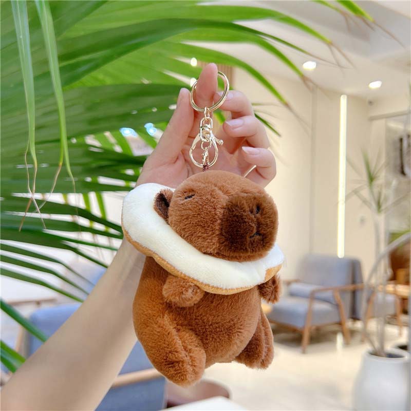 Capybara Keychain Key-ring Bag