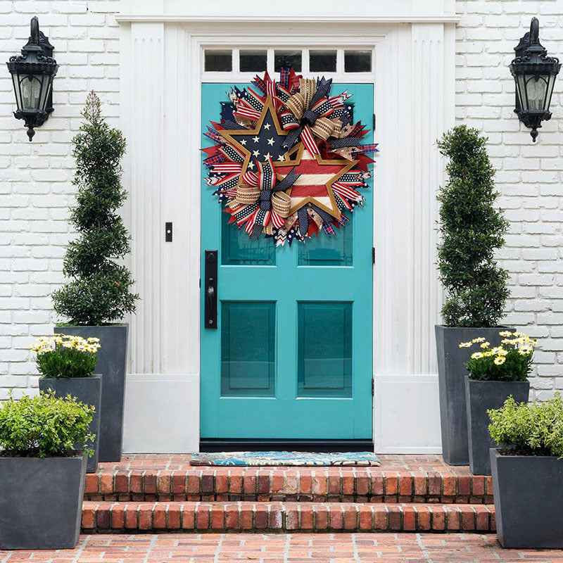 Independence Day Garland Flags