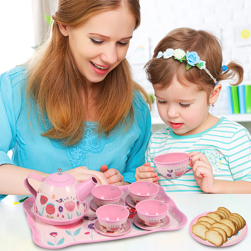 Tinplate Tea Set Toys
