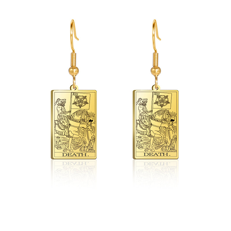 Tarot Card Earrings