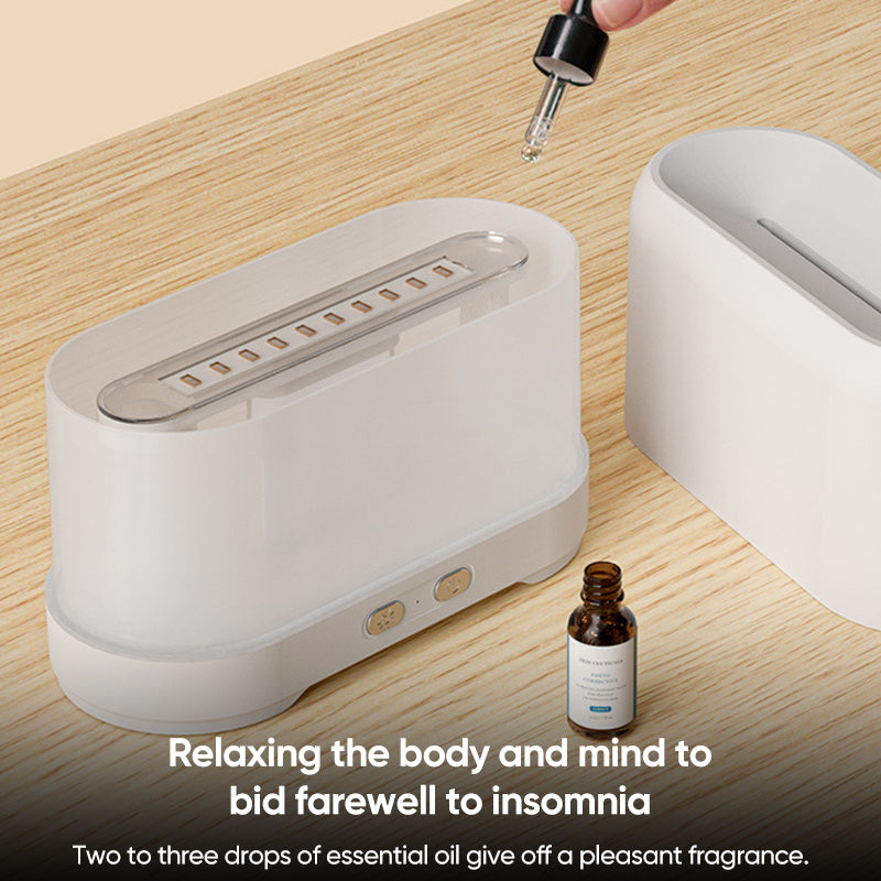 Seven-color Flame Aromatherapy Humidifier