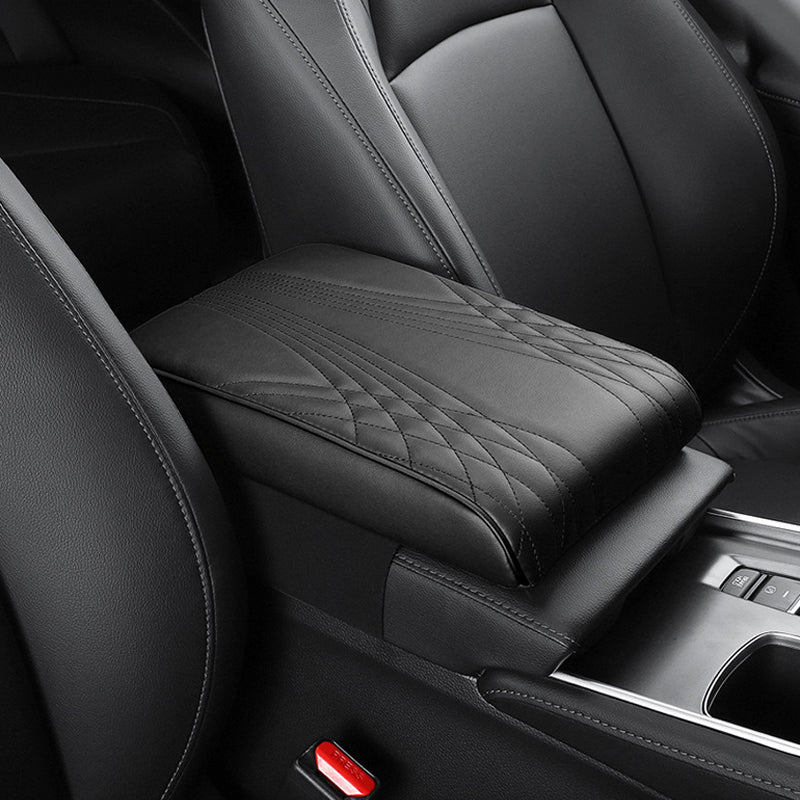 Two Armrest Box Storage Booster Pads