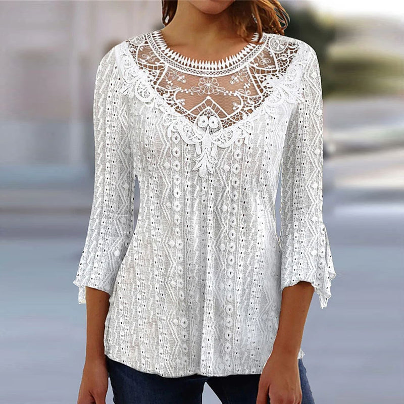 Women's Lace Casual Vintage Fashion Top