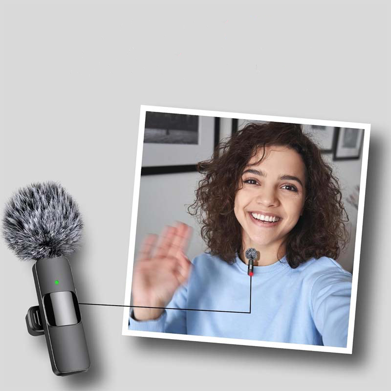 Wireless Mini Lavalier Microphone
