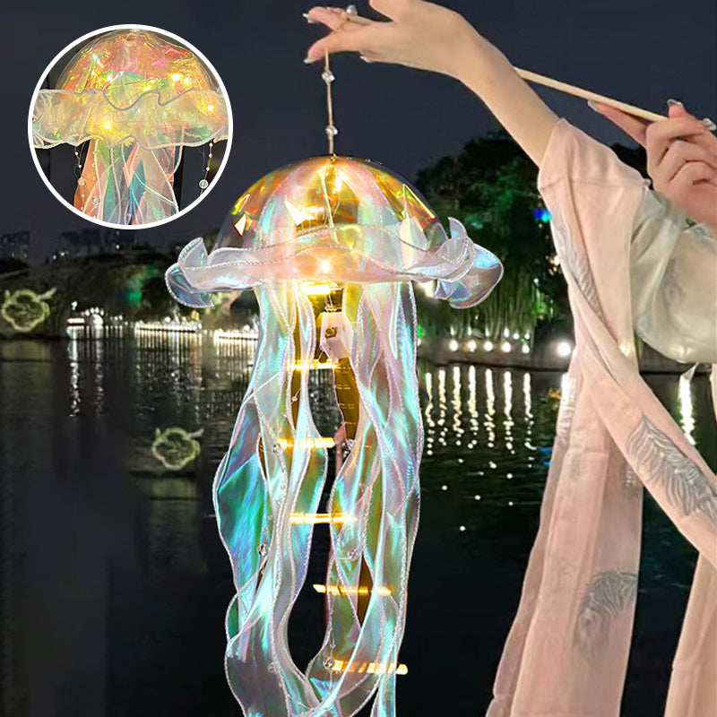 Ribbon Jellyfish Lamp