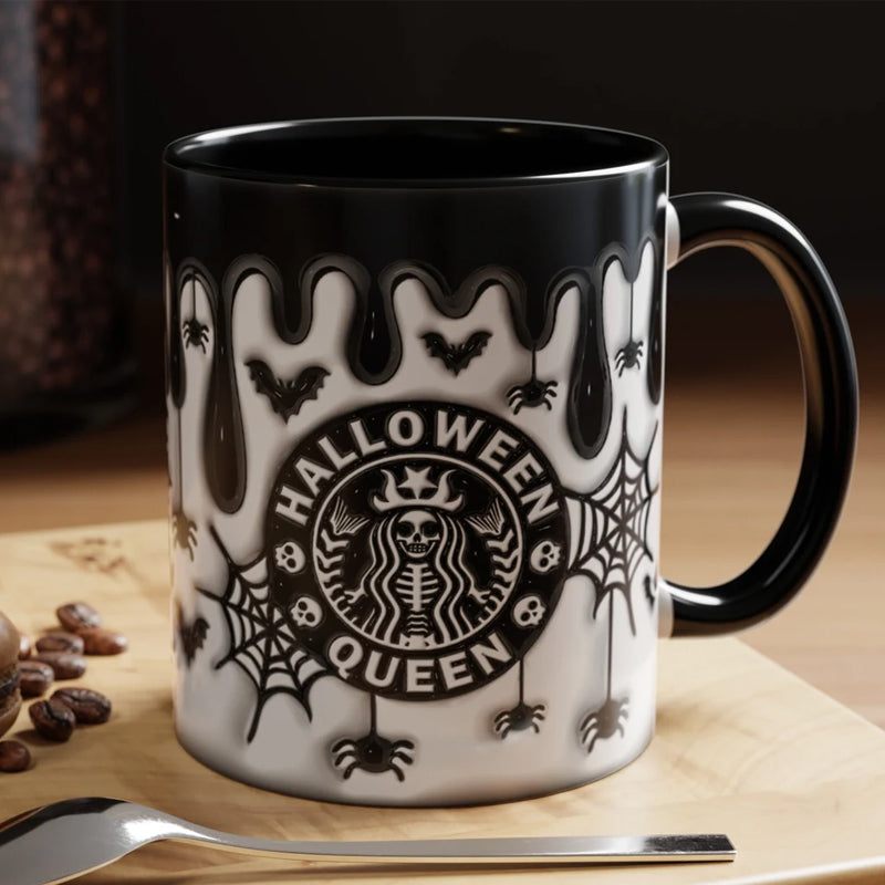 Halloween Queen 3D Inflated Coffee Mug