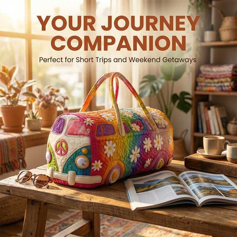 Quilted Multi-Functional Travel & Gym Bag