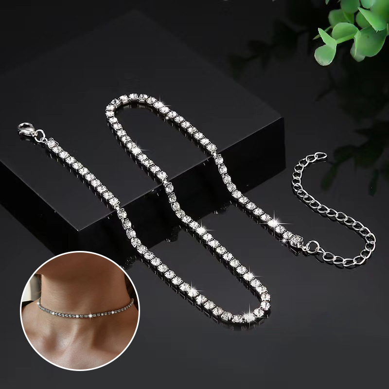 Diamond Clavicle Necklace