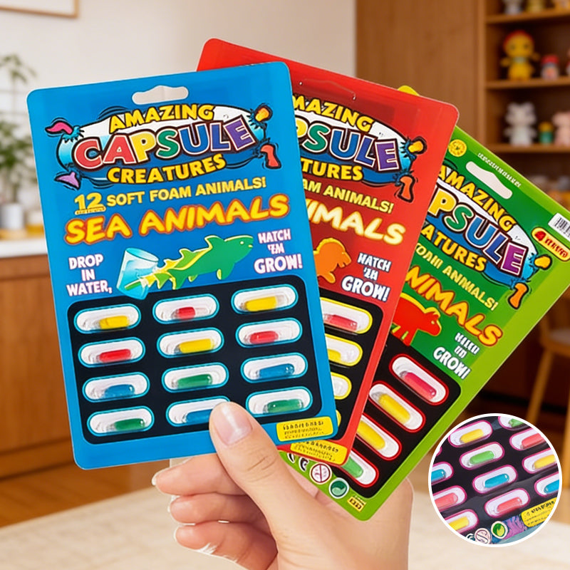 Magic Water Animal Capsules - Expandable Bath Toy