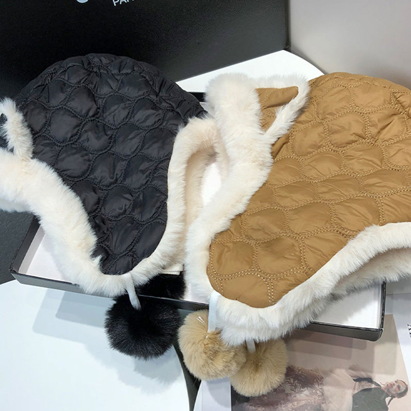 Fox Ears Plush Hat