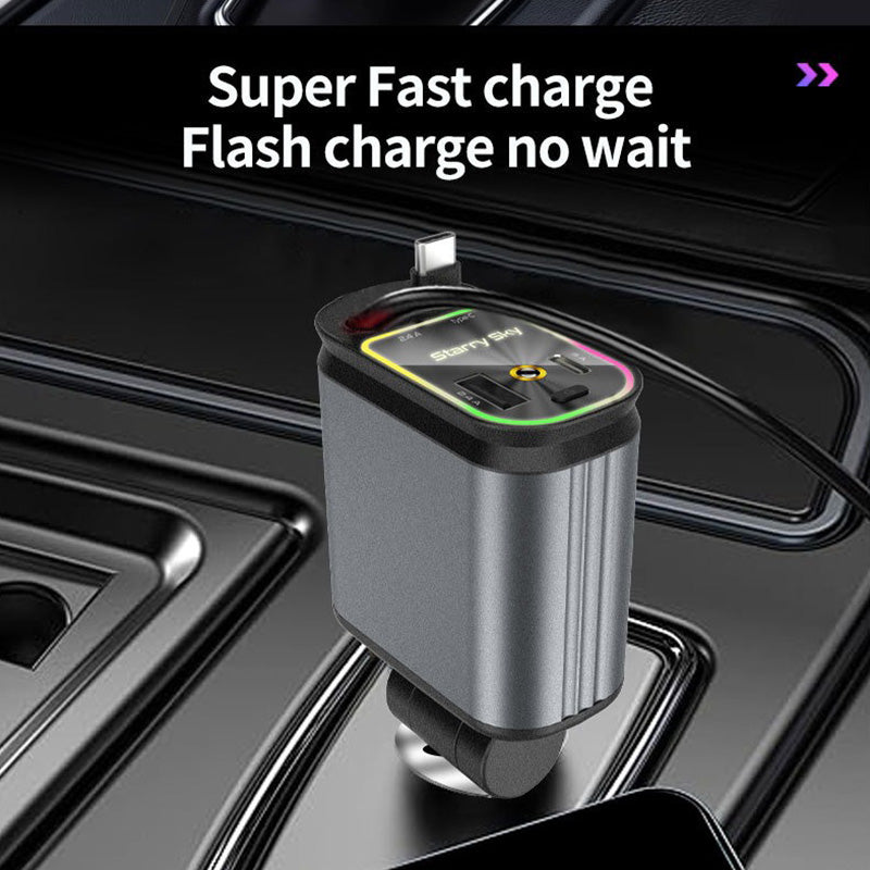 Car Charger with Starlight
