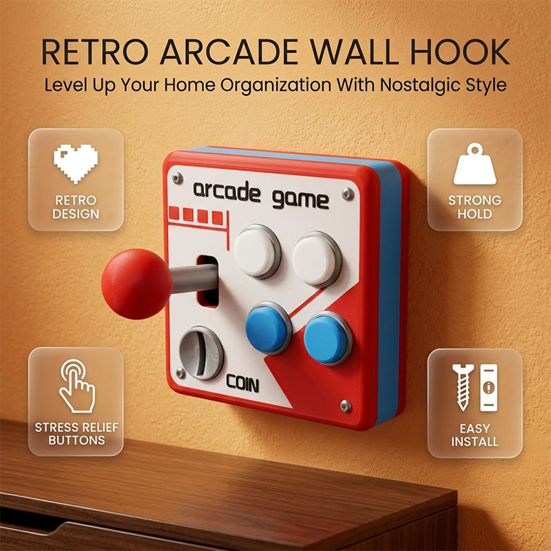 Retro Arcade Joystick Light Switch Cover