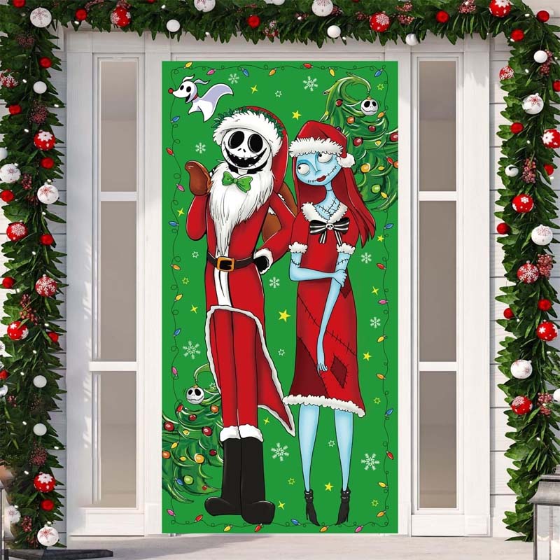 The Nightmare Before Christmas Door Curtain