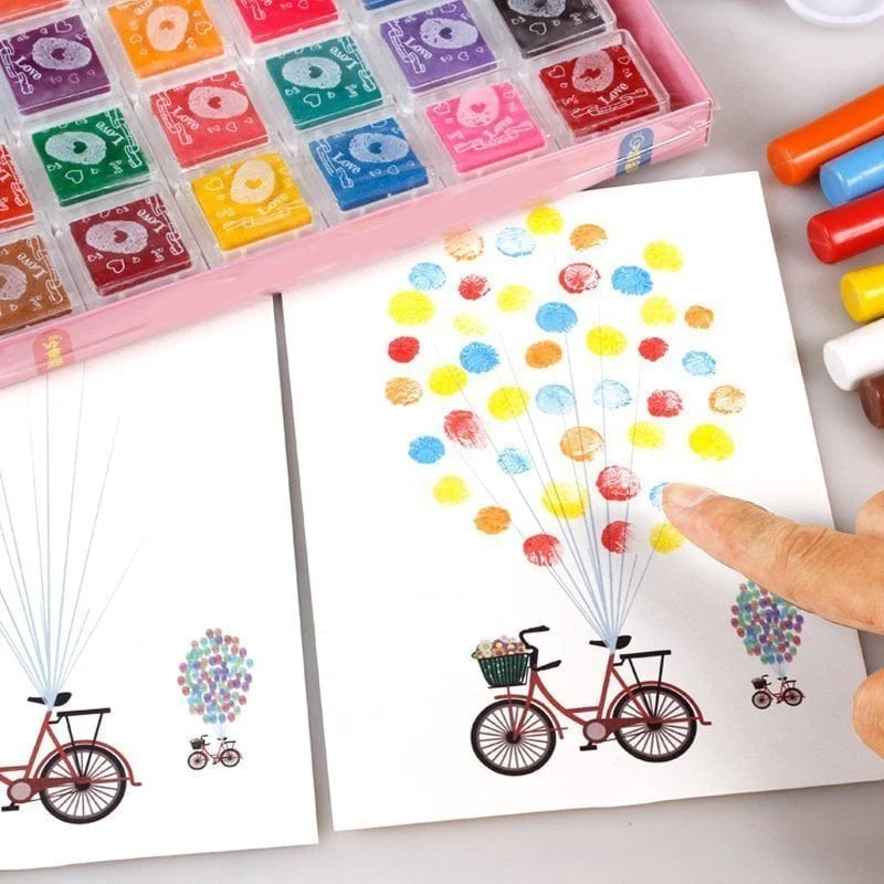 Funny Finger Painting Kit