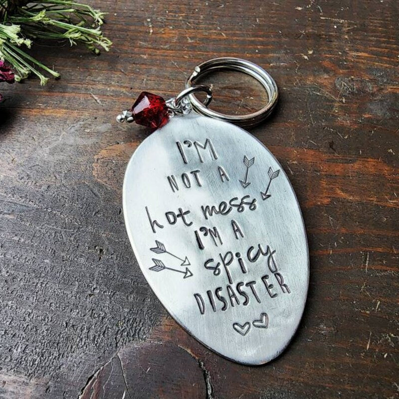 💝Emotional Support Spoon keychain