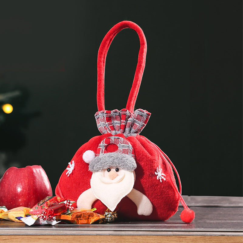 Christmas Decoration Apple Bag