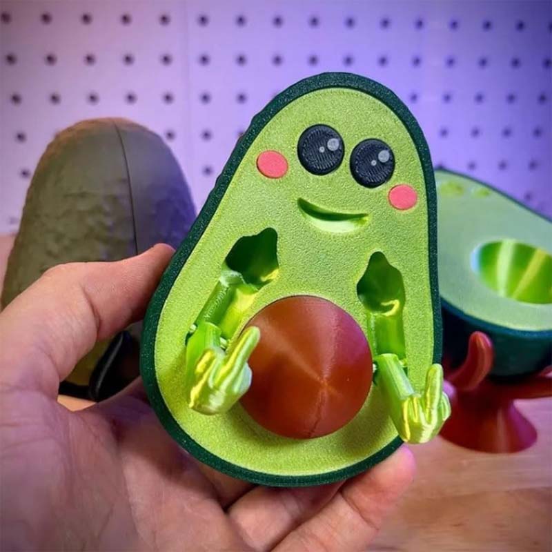 Middle Finger Avocado