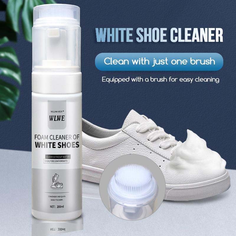 White shoes cleaning agent