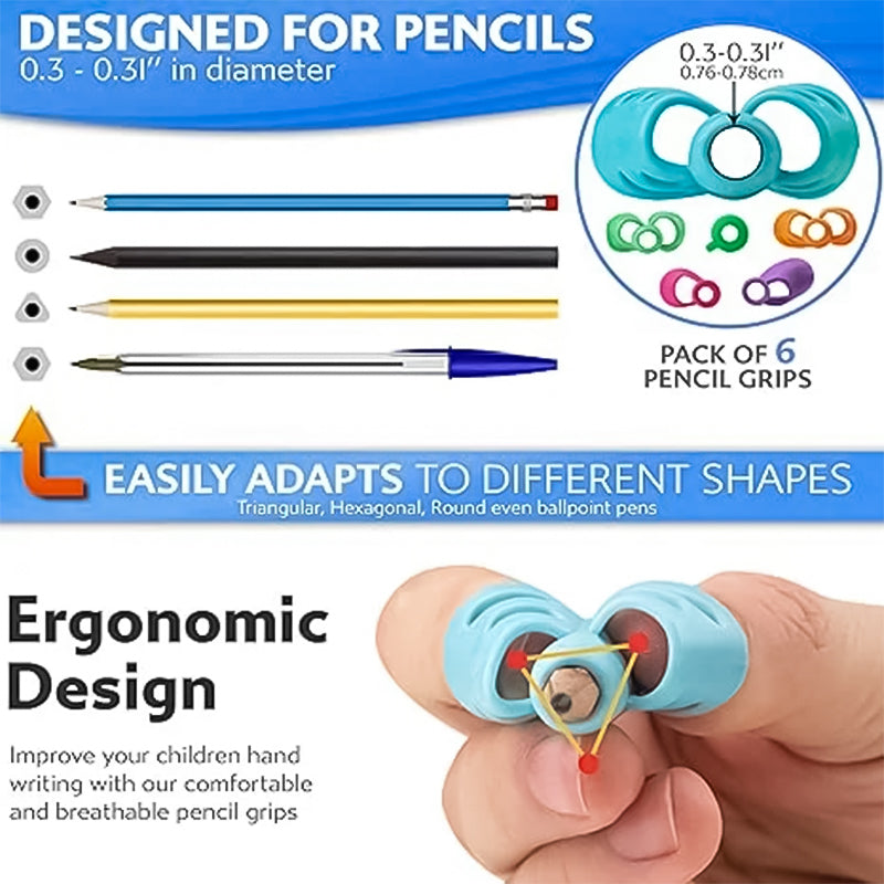 Pencil Grips for Kids Handwriting Pencil gripper