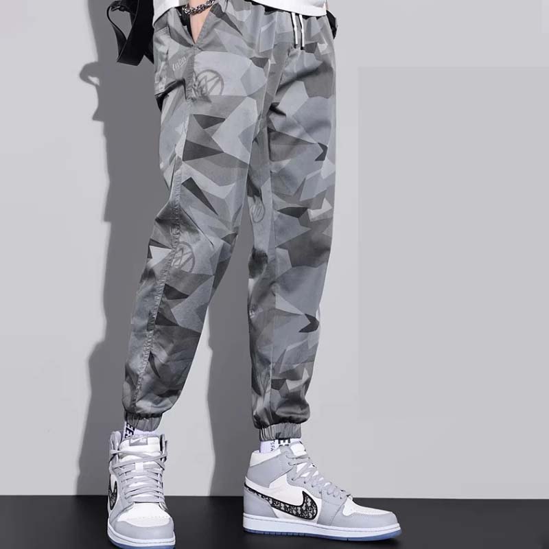 Camouflage Quick Drying Ice Silk Pants