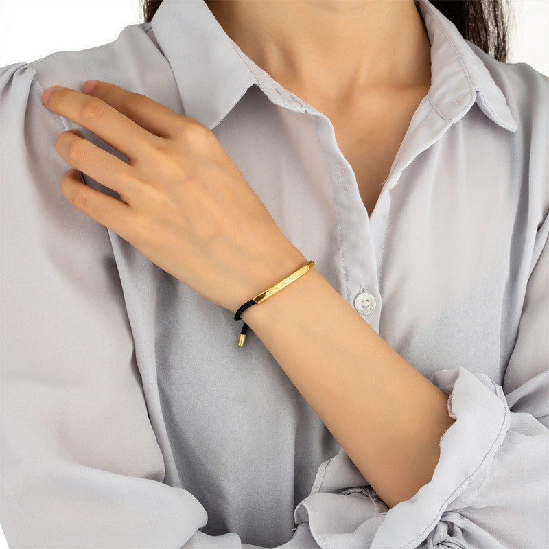 God Is In Control Tube Bracelet