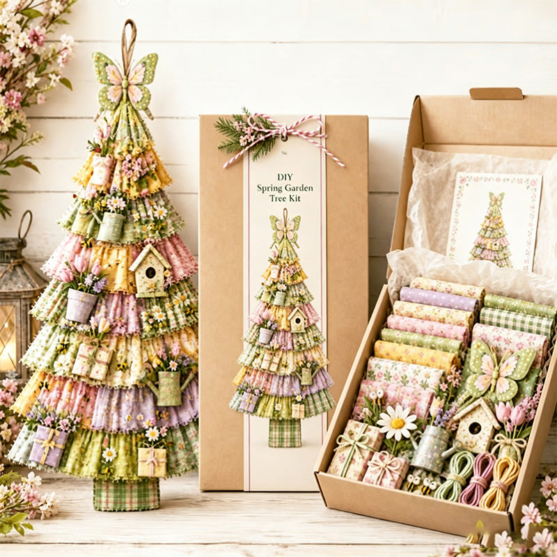 DIY Christmas Tree Door Hanging Kit