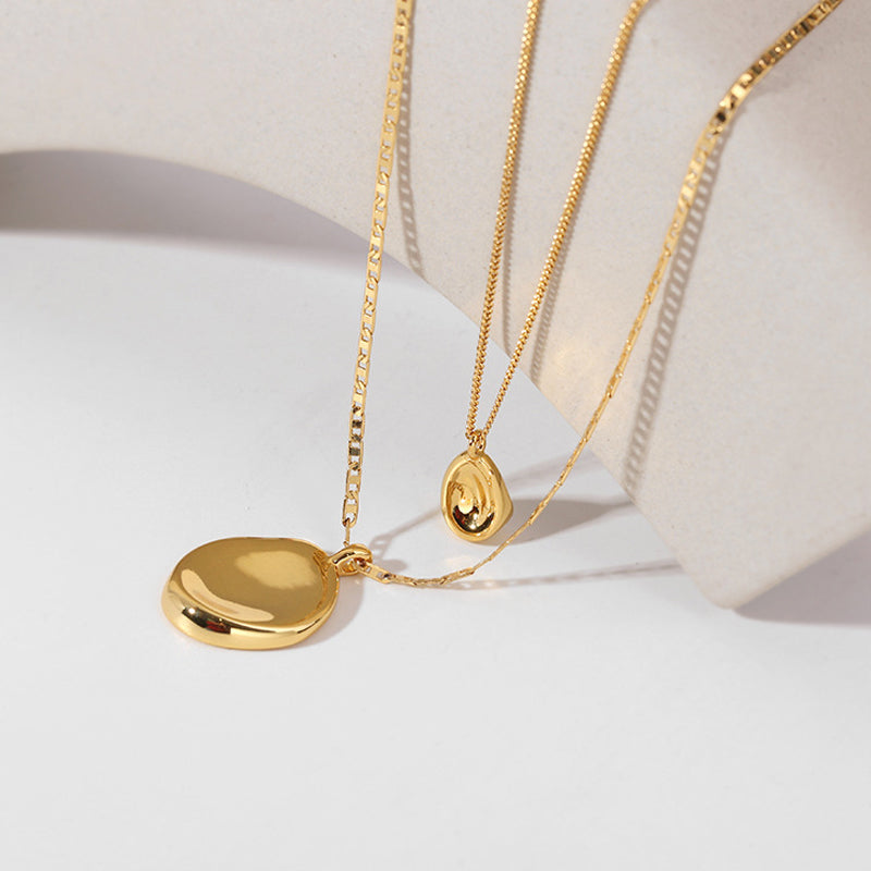 Irregular Double Layer Necklace