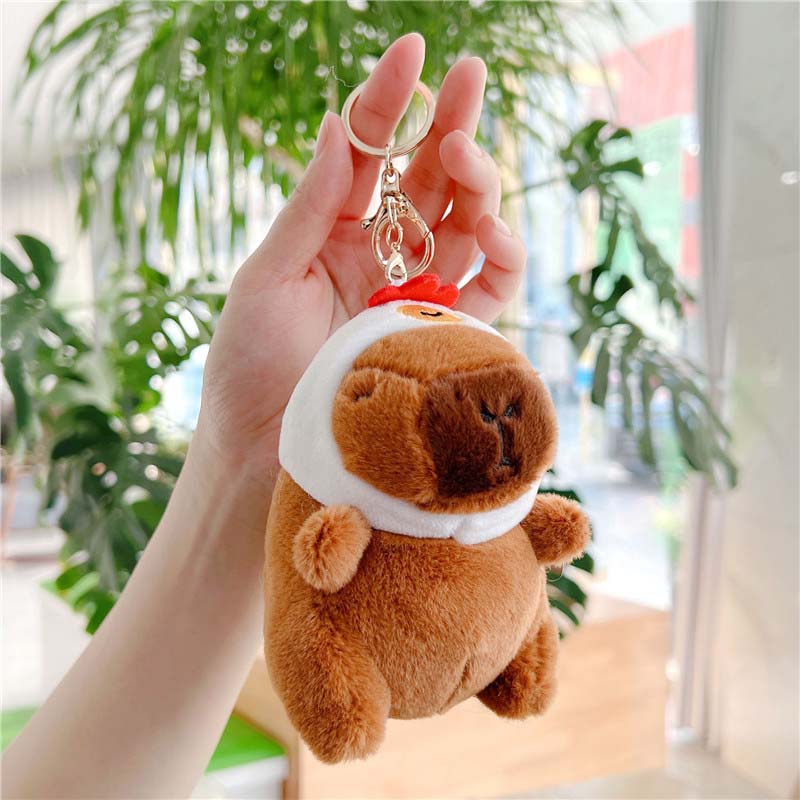 Capybara Keychain Key-ring Bag