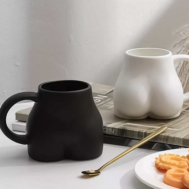 Creative Ceramic Butt Mug