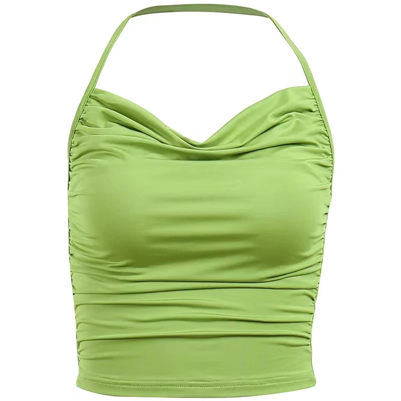 Womens sexy suspender vest top