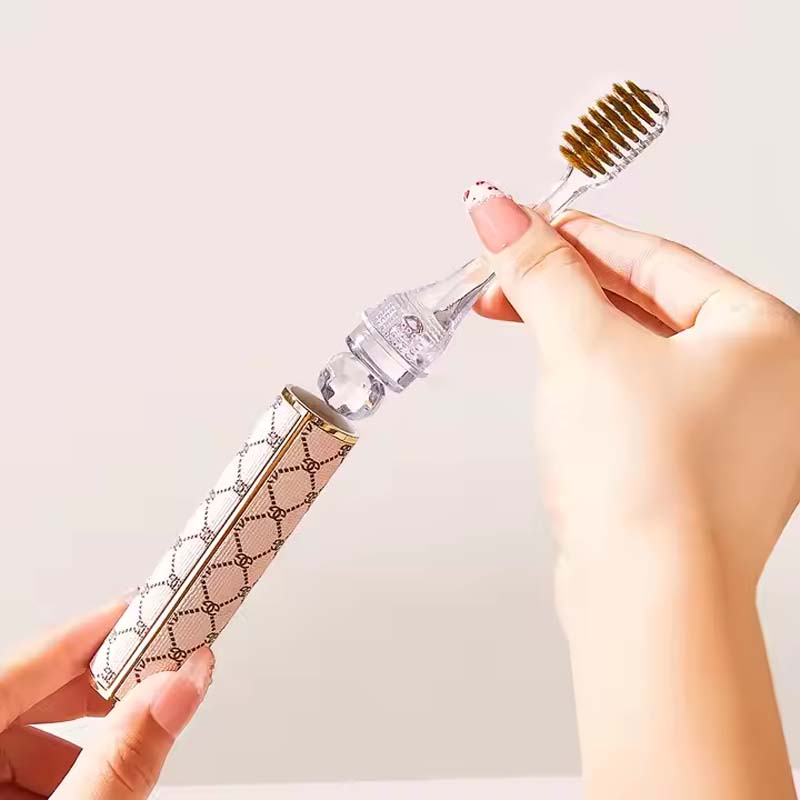 Lipstick Style Portable Toothbrush