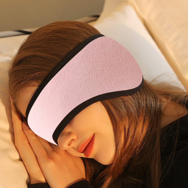 Plush noise-canceling earmuffs