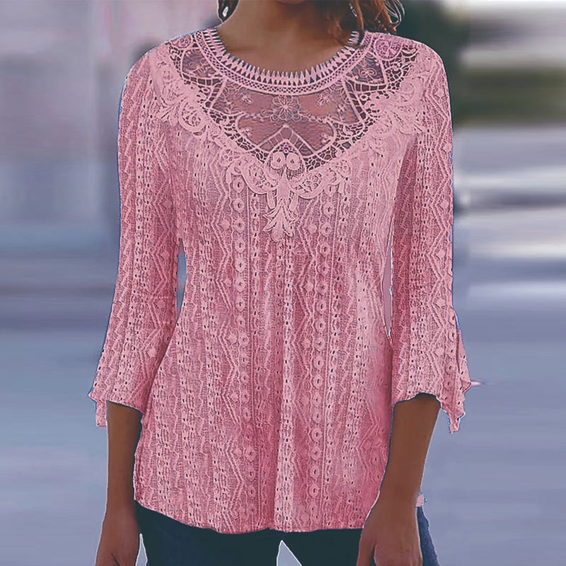 Women's Lace Casual Vintage Fashion Top