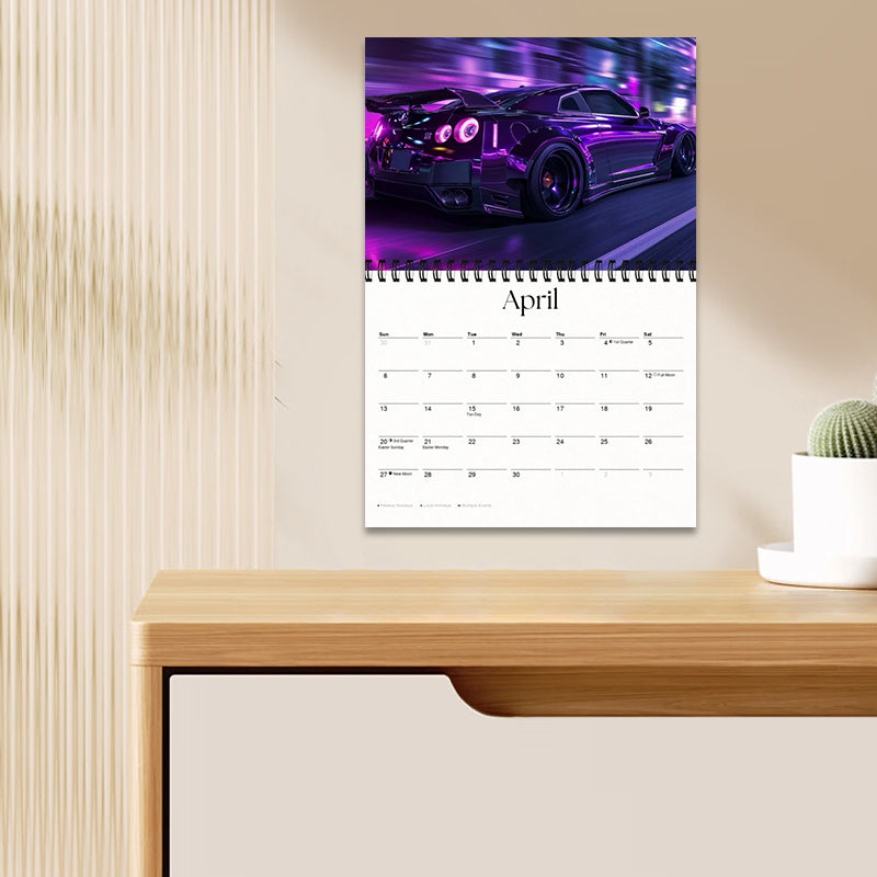 Car Calendar 2025