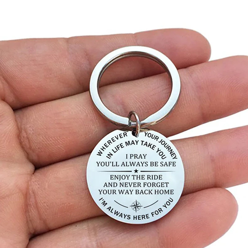 I Pray You'll Always Be Safe Keychain