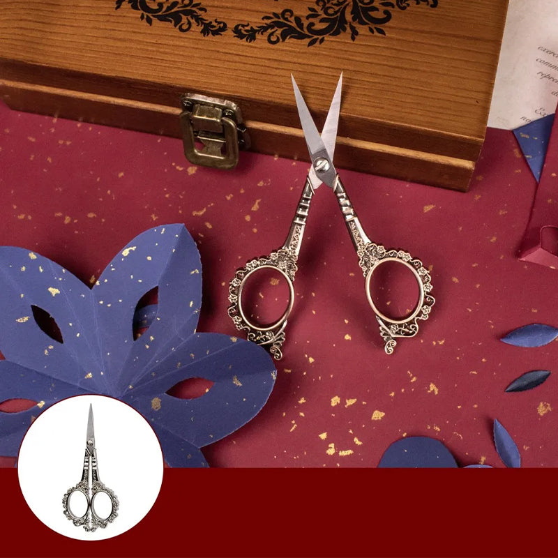 Vintage 5-Piece Set of Pointed Scissors