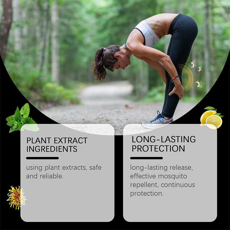 Portable Silicone Mosquito Repellent Bracelet