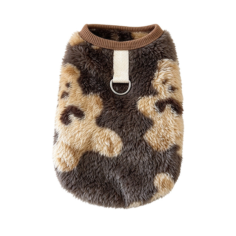 Pet Plush Pull-Tab Vest