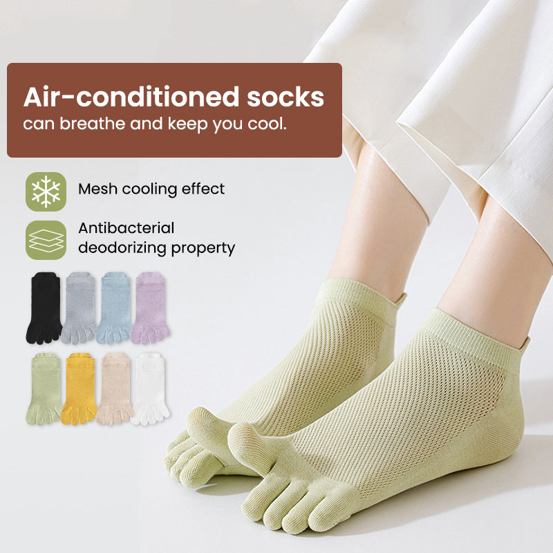 Five Fingers Mesh Socks