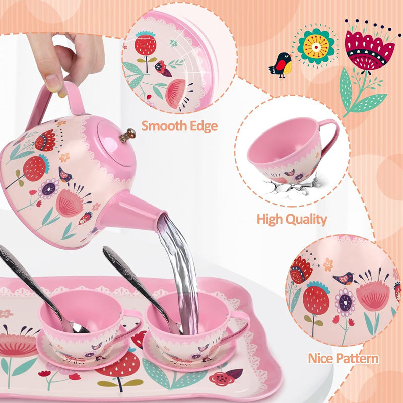 Kids Tea Party Set for Little Kids