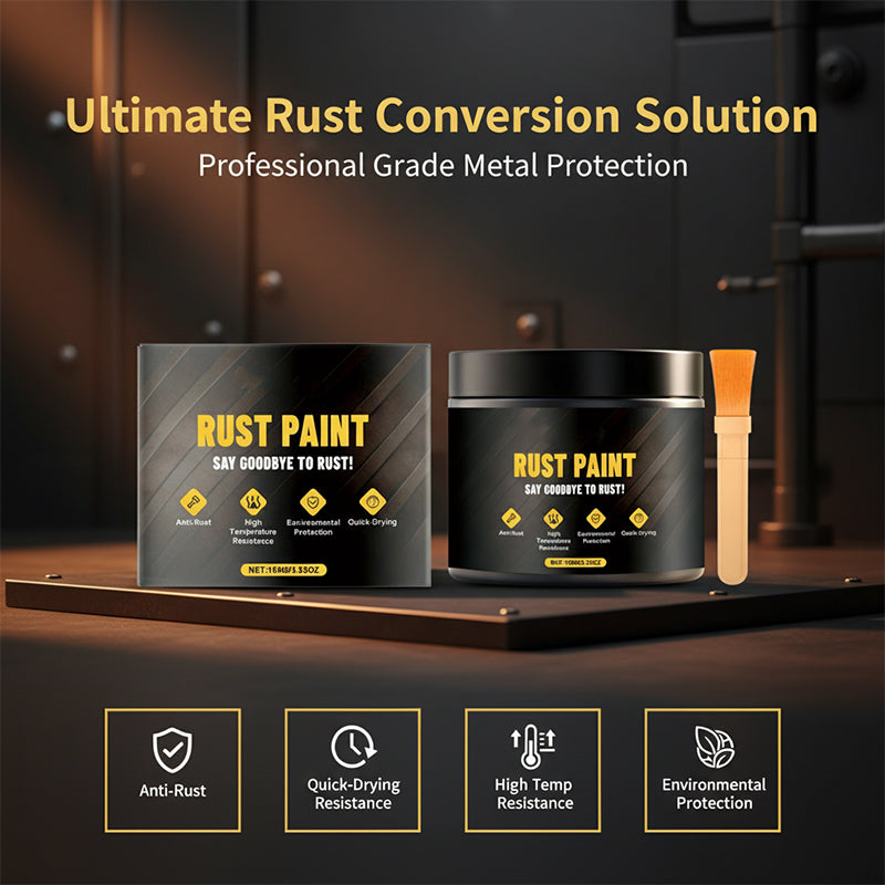 Water-Based Metallic Paint Rust Converter