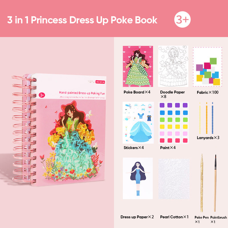 Poke Joy Dress Up Book