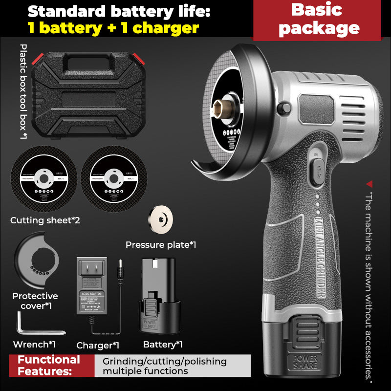 Household mini angle grinder