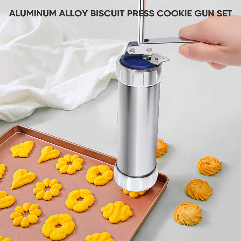 Upgrade Aluminum Cookie Maker Press Kit