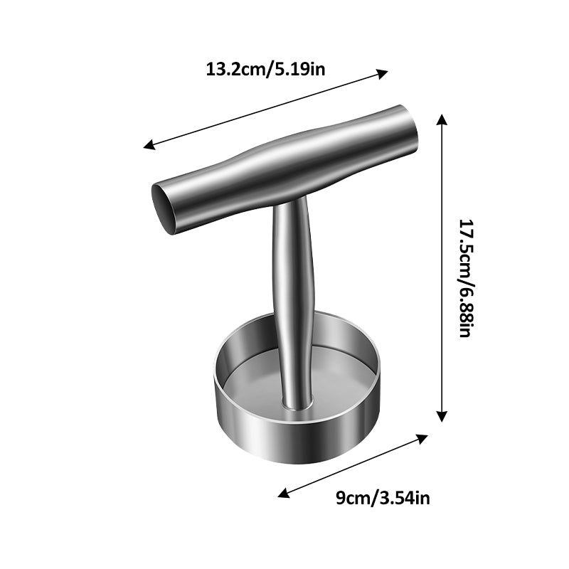 Premium Stainless Steel Patty Press